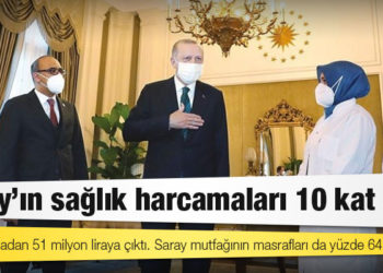 Saray’ın sağlık harcamaları 10 kat arttı
