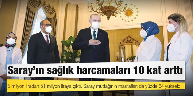 Saray’ın sağlık harcamaları 10 kat arttı