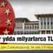 Sayıştay raporuna göre Cumhurbaşkanlığı, bir yılda 2.8 milyar lira harcadı