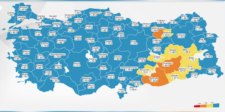 Sağlık Bakanı Koca, 2 ilin daha aşılamada "mavi" kategoriye girdiğini duyurdu