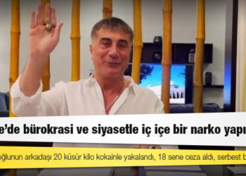 Sedat Peker'den yeni iddialar: Soylu'nun oğlunun arkadaşı 20 küsür kilo kokainle yakalandı, 18 sene ceza aldı, serbest bırakıldı