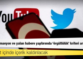 Sosyal medya düzenlemesi: Dezenformasyon ve yalan habere yaptırımda 'örgütlülük' kriteri aranacak