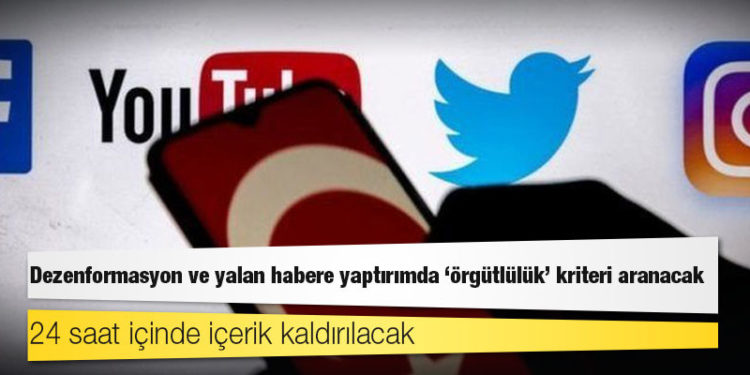 Sosyal medya düzenlemesi: Dezenformasyon ve yalan habere yaptırımda 'örgütlülük' kriteri aranacak