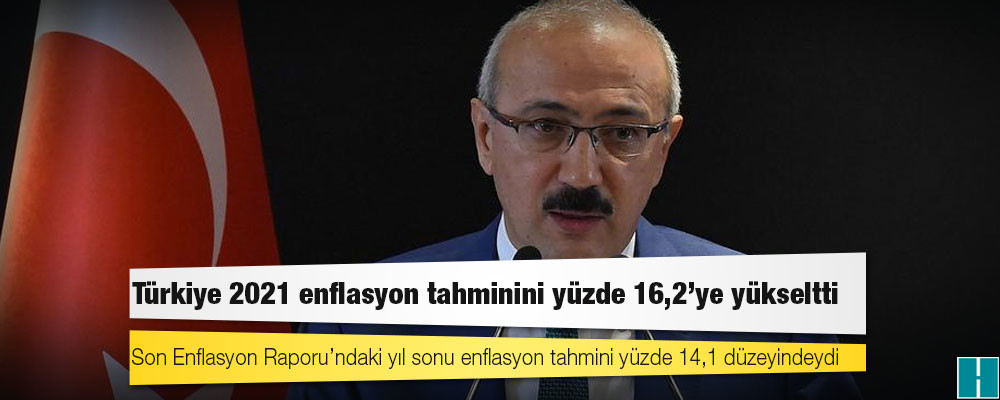 Türkiye 2021 enflasyon tahminini yüzde 16,2’ye yükseltti