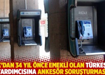 TSK’dan 34 yıl önce emekli olan Türkeş’in yardımcısına ankesör soruşturması