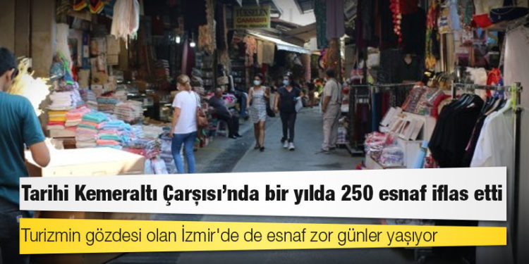 Tarihi Kemeraltı Çarşısı'nda bir yılda 250 esnaf iflas etti