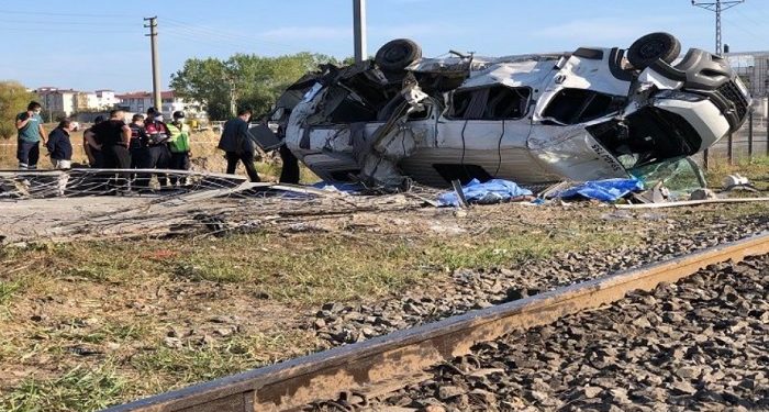 Tekirdağ’da tren kazası: 6 ölü, 6 yaralı