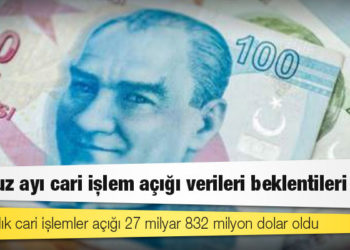 Temmuz ayı cari işlem açığı verileri beklentileri aştı