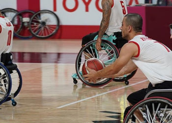Tokyo'da erkekler tekerlekli sandalye basketbolda Türkiye, altıncı oldu