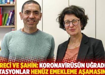 T&uuml;reci ve Şahin: Koronavir&uuml;s&uuml;n uğradığı mutasyonlar hen&uuml;z emekleme aşamasında