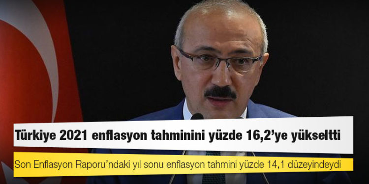 Türkiye 2021 enflasyon tahminini yüzde 16,2’ye yükseltti