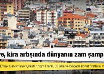 Türkiye, kira artışında dünyanın zam şampiyonu