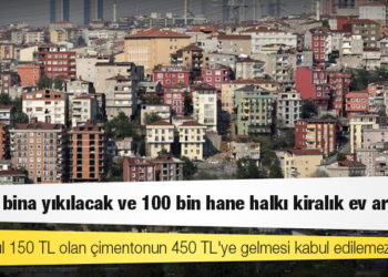 Türkiye'de konutta "fahiş fiyat" krizi