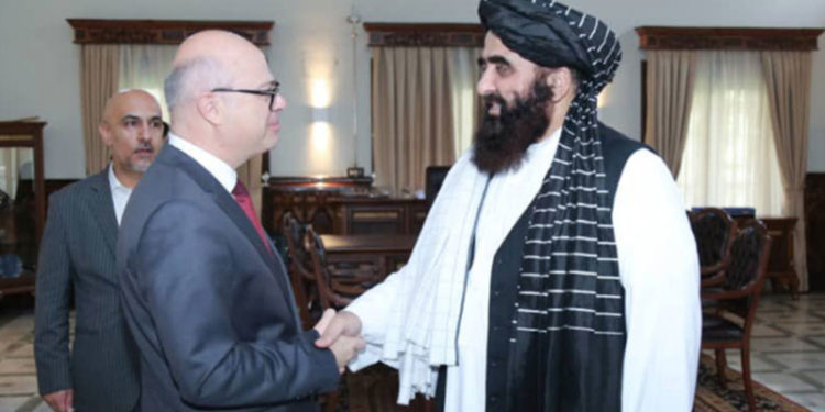 Türkiye'nin Kabil Büyükelçisi, Taliban hükûmetinin Dışişleri Bakanı Vekili'yle görüştü