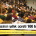 Tıp fakültesinin yıllık ücreti 100 bin TL