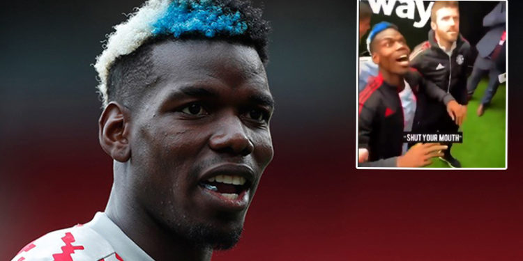 West Ham United taraftarından Pogba'ya: O lanet çeneni kapat!