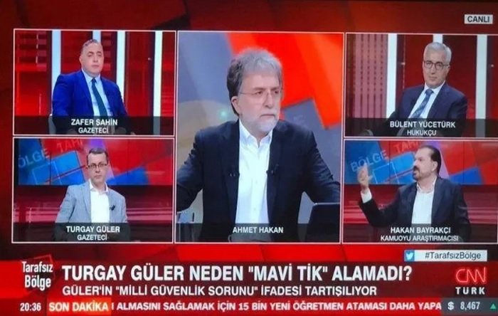 Yandaş Turgay Güler’in ‘mavi tik’i alay konusu oldu