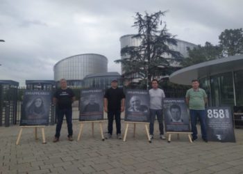 Zorla kaybedilmeler için AİHM’de ‘Adalet Nöbeti’ başladı