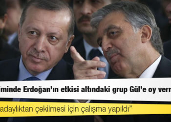 Üstün: Fazilet Partisi kongresinde Erdoğan, etkisi altındaki delegelerin Abdullah Gül'e oy vermesini engelledi, çünkü lider olmasını istemiyordu