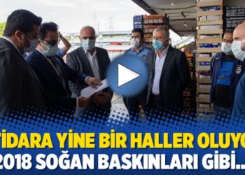 İktidara yine bir haller oluyor: 2018 soğan baskınları gibi&hellip;