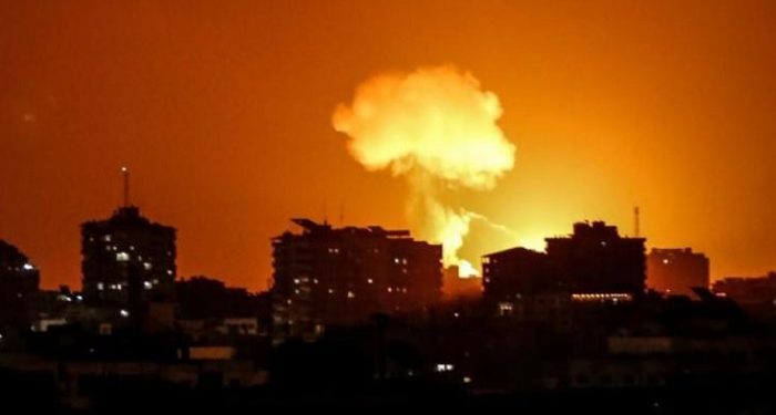 İsrail uçakları Gazze’yi vurdu