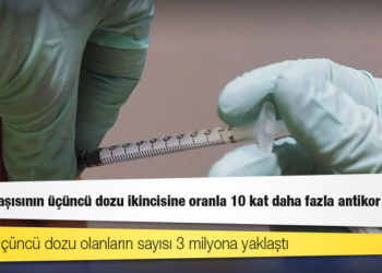 İsrail'deki araştırmaya göre Kovid-19 aşısının üçüncü dozu ikincisine oranla 10 kat daha fazla antikor üretiyor