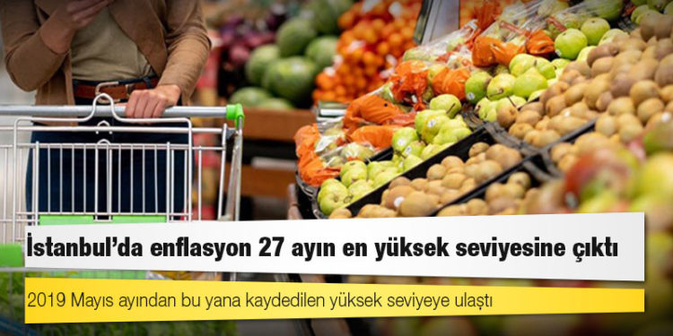 İstanbul'da enflasyon ağustosta yüzde 1.88 artarak 27 ayın en yüksek seviyesine çıktı