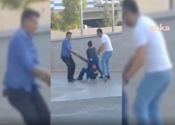 ‘Barınamıyoruz’ diyen öğrencileri AKP’liler yerlerde sürükledi