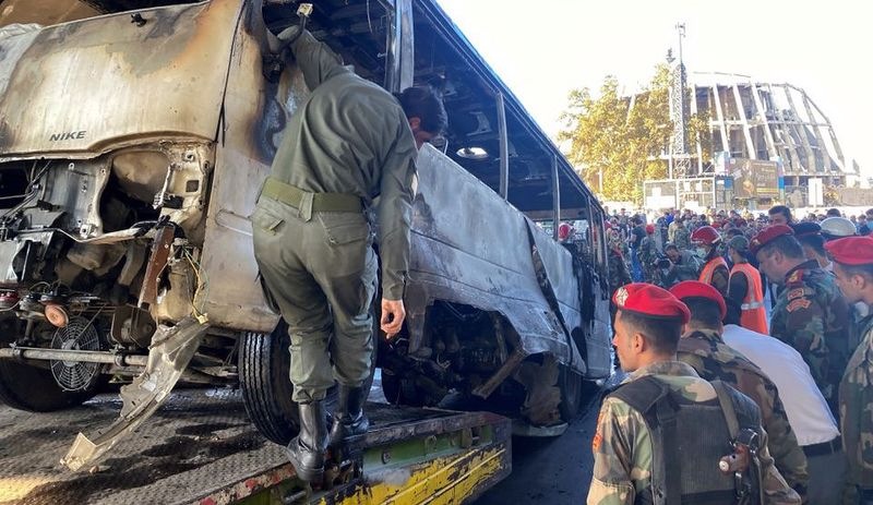 Şam'da patlama: İlk belirlemelere göre 13 ölü, 3 yaralı