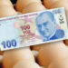 100 TL ile 12 yıl önce 440 yumurta alınabiliyordu, bugün 97 yumurta ediyor