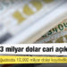 12 ayda 23 milyar dolar cari açık