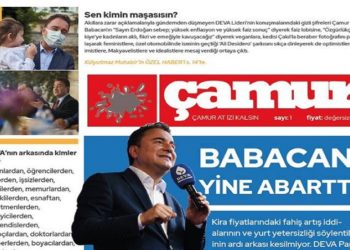 DEVA Partisi ‘Çamur’ gazetesiyle yandaş medyayı ‘ti’ye aldı