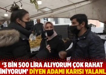 '3 bin 500 lira alıyorum &ccedil;ok rahat ge&ccedil;iniyorum' diyen adamı karısı yalanladı