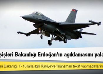 ABD Dışişleri Bakanlığı, Erdoğan’ın açıklamasını yalanladı: "Türkiye'ye F-16 için finansal teklifte bulunmadık"