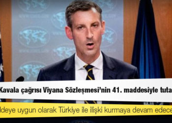 ABD: Osman Kavala çağrısı Viyana Sözleşmesi'nin 41. maddesiyle tutarlıdır