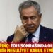 AKP'li Arınç: 2015 sonrasında olmadığım için hiçbir mesuliyet kabul etmiyorum!