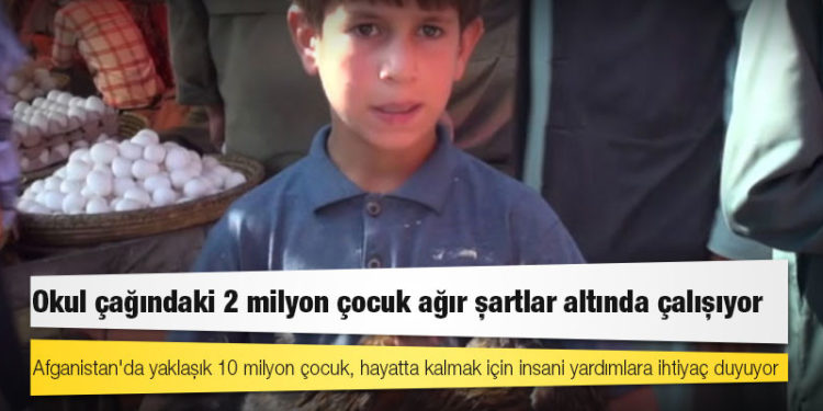 Afganistan'ın çocuk işçileri: Okul çağındaki 2 milyon çocuk ağır şartlar altında çalışıyor