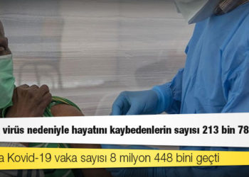 Afrika Kıtası'nda virüs kaynaklı ölümlerin sayısı 213 bin 784'e yükseldi