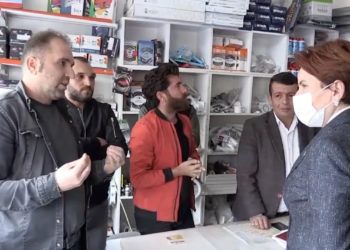 Akşener’in Siirt ziyaretinde ‘Burası Kürdistan’ diyen vatandaş gözaltına alındı