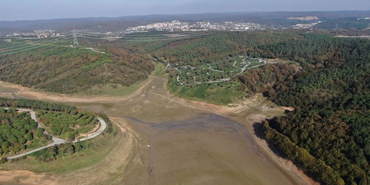 Alibeyköy Barajı’nda doluluk oranı yüzde 16’ya düştü