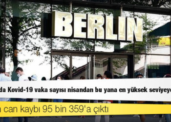 Almanya'da Kovid-19 vaka sayısı nisandan bu yana en yüksek seviyeye ulaştı