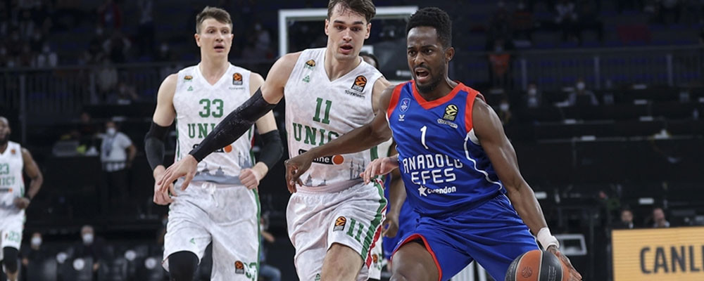 Anadolu Efes, Rusya temsilcisi UNICS Kazan'ı 71-68 yendi