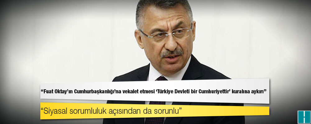 Anayasa Profesörü İbrahim Kaboğlu: Fuat Oktay’ın Cumhurbaşkanlığı’na vekalet etmesi ‘Türkiye Devleti bir Cumhuriyettir’ kuralına aykırı