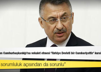 Anayasa Profesörü İbrahim Kaboğlu: Fuat Oktay’ın Cumhurbaşkanlığı’na vekalet etmesi ‘Türkiye Devleti bir Cumhuriyettir’ kuralına aykırı