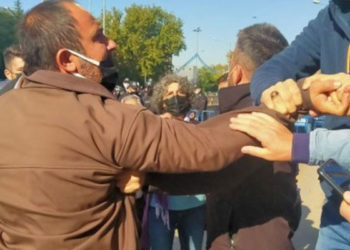 Ankara Garı önünde polis müdahalesi