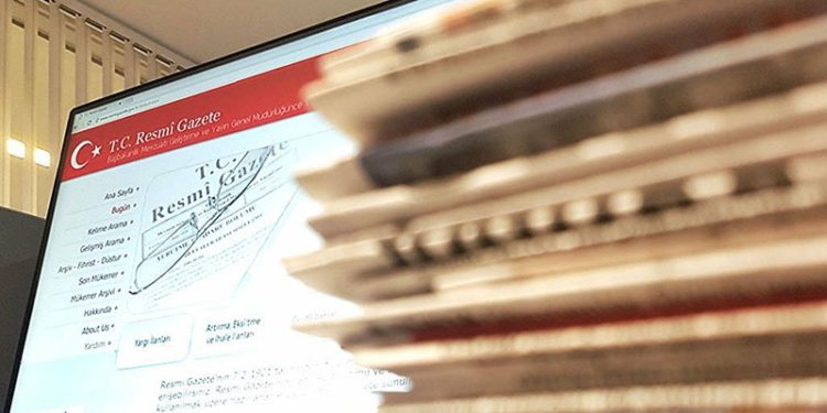 Atama kararlar Resmi Gazete'de