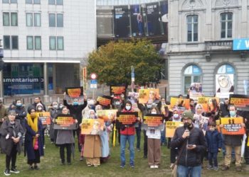 Avrupa Parlamentosu önünde adalet çağrısı: Ayşe Özdoğan ve hasta tutukluları serbest bırakın