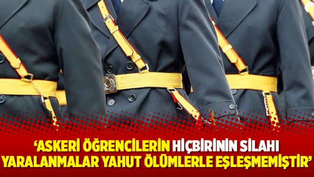 Avukat Kartal: ‘Askeri öğrencilerin hiçbirinin silahı yaralanmalar yahut ölümlerle eşleşmemiştir