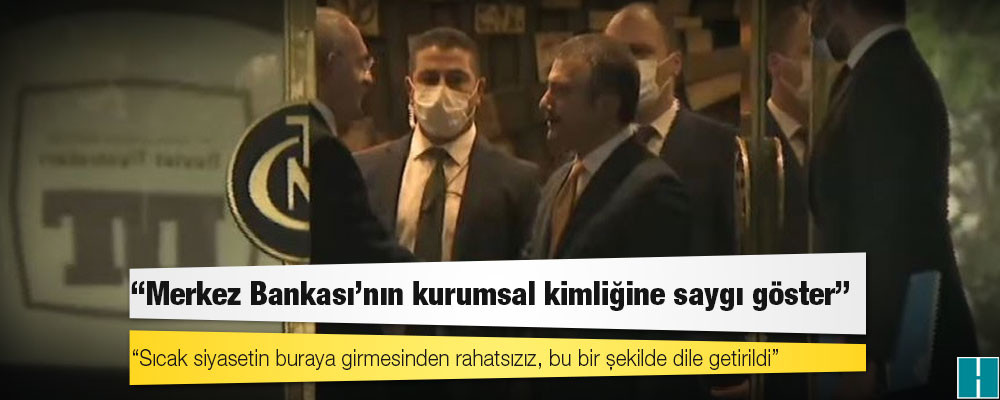 Başkan Kavcıoğlu ile görüşen Kılıçdaroğlu'ndan Erdoğan'a çağrı: Merkez Bankası’nın kurumsal kimliğine saygı göster