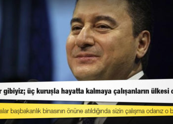 Babacan'dan Bahçeli'ye yanıt: Yazar kasalar başbakanlık binasının önüne atıldığında sizin çalışma odanız o binadaydı